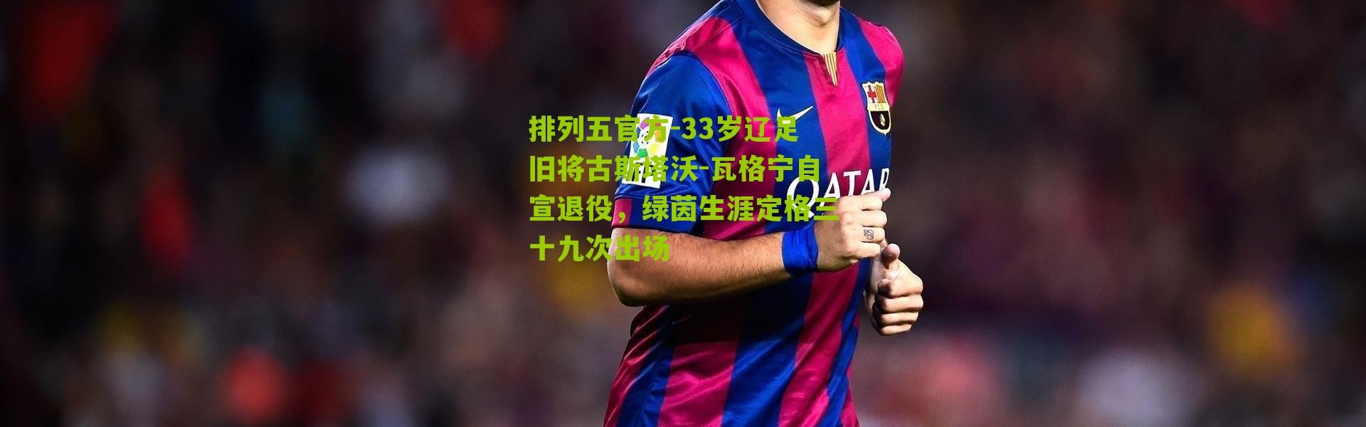 排列五官方-33岁辽足旧将古斯塔沃-瓦格宁自宣退役，绿茵生涯定格三十九次出场